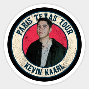 Kevin Kaarl - Paris Texas Tour Sticker